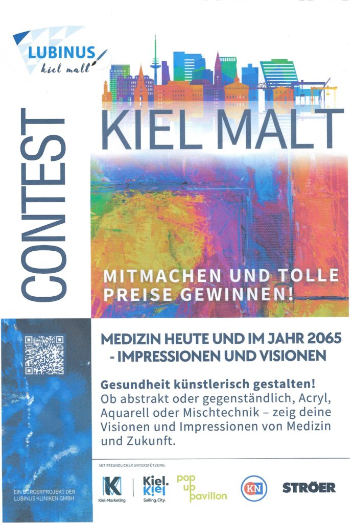 Plakat Kiel malt